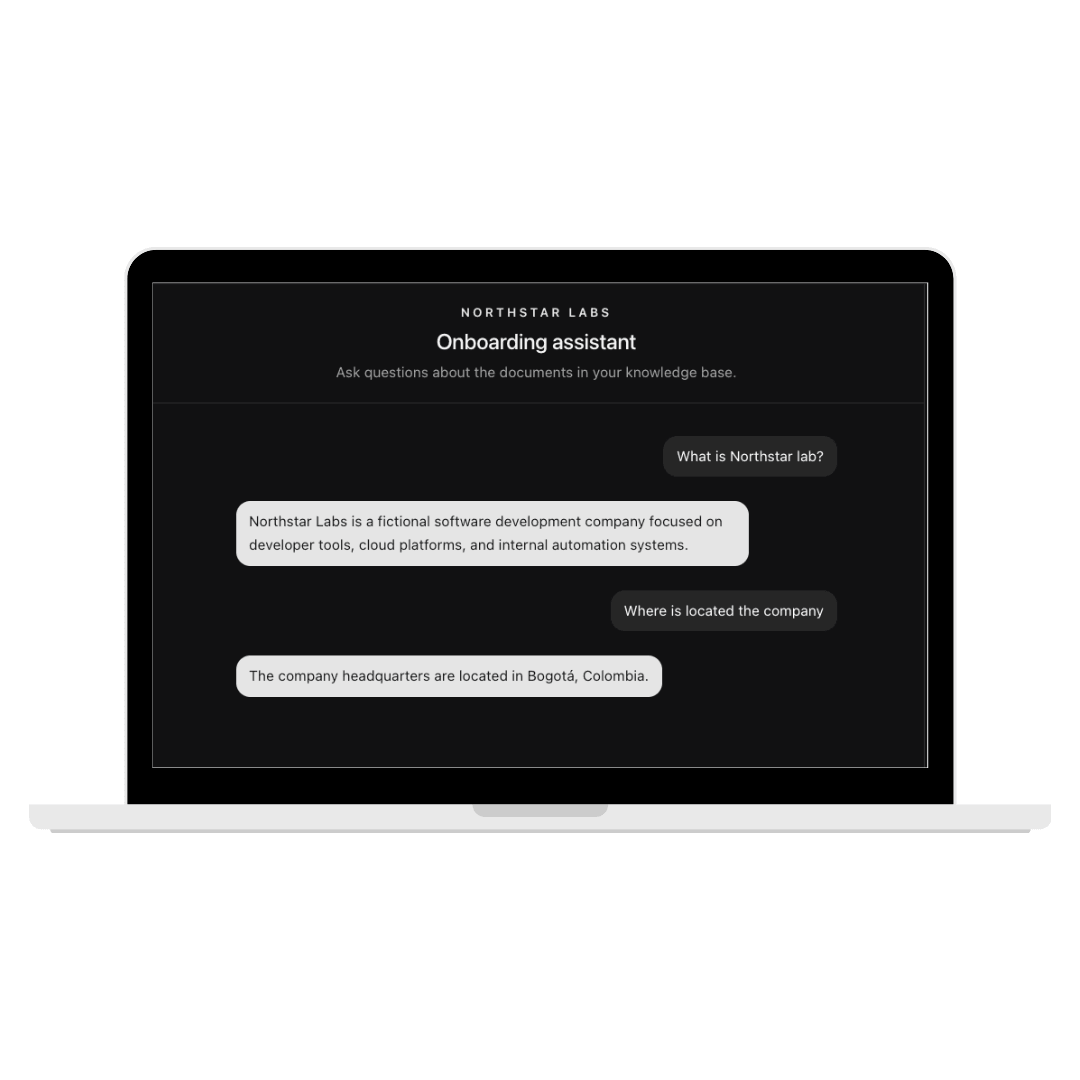Northstar Labs — RAG Assistant 1