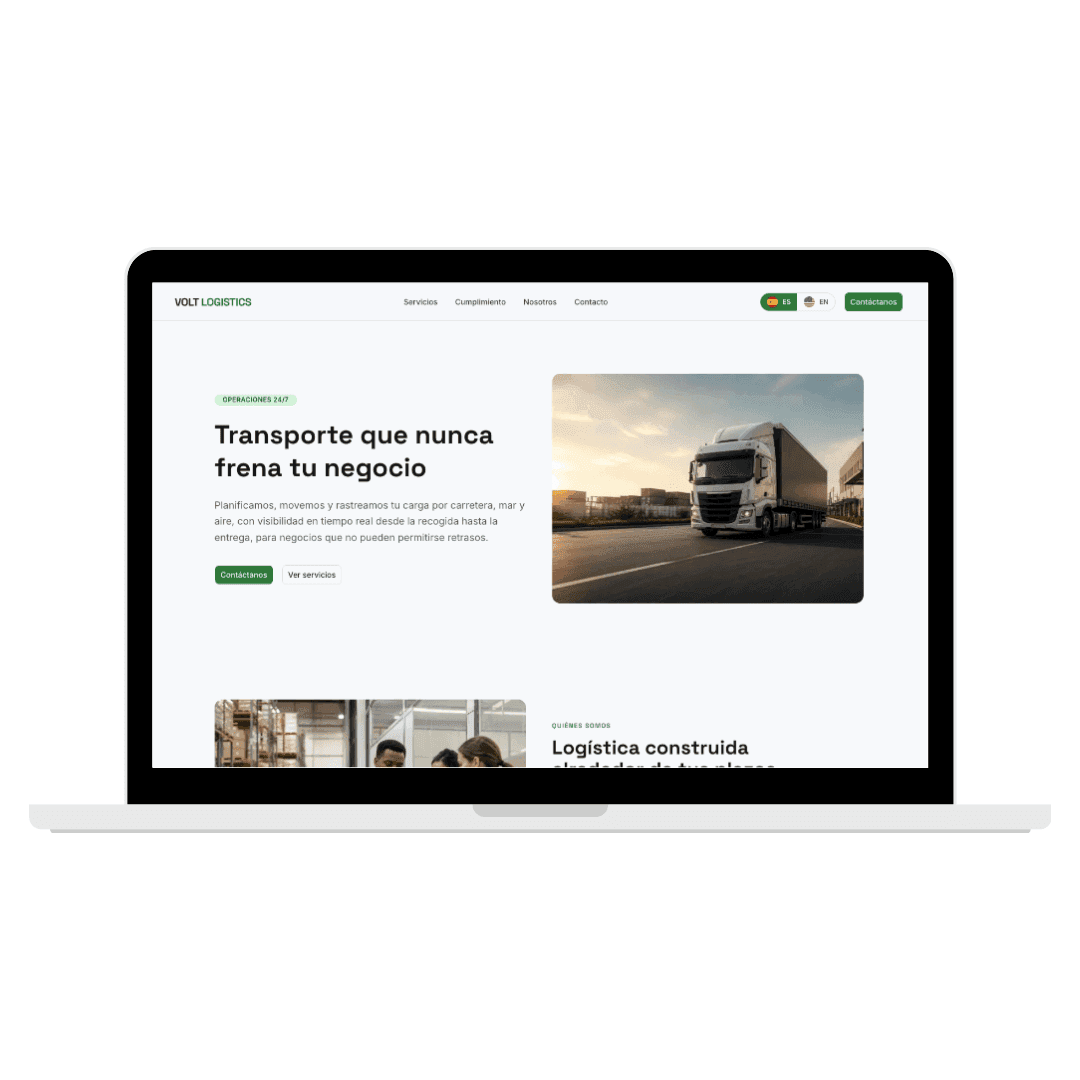 Volt Logistics — Freight Site 1