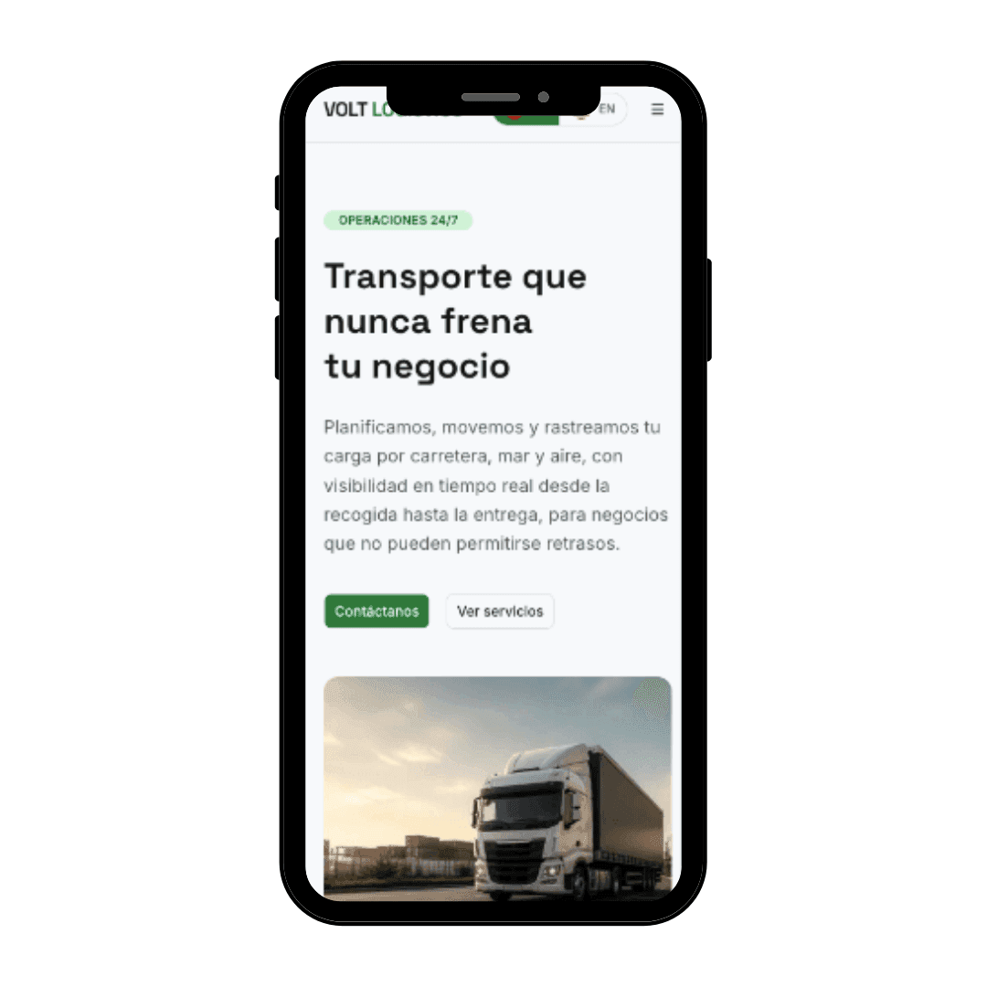 Volt Logistics — Freight Site 3